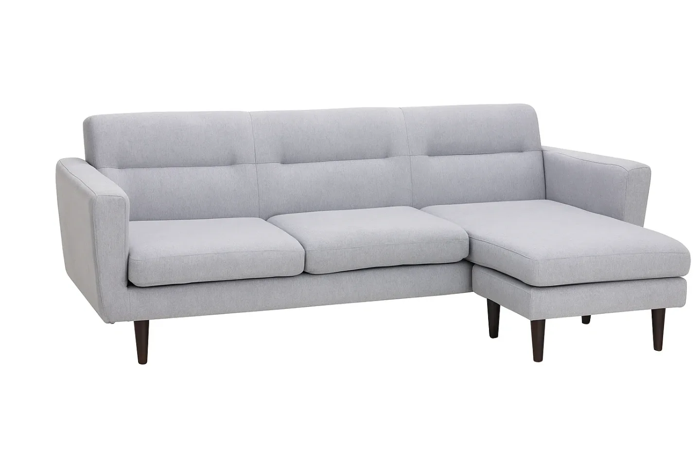Light Grey Sectional Sofa with Chaise Lounge image indicator(2)