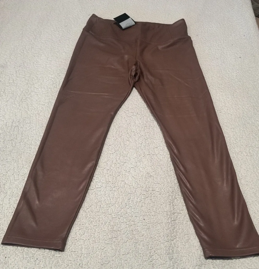 Bagatelle Collection Faux Leather Pants - Size L