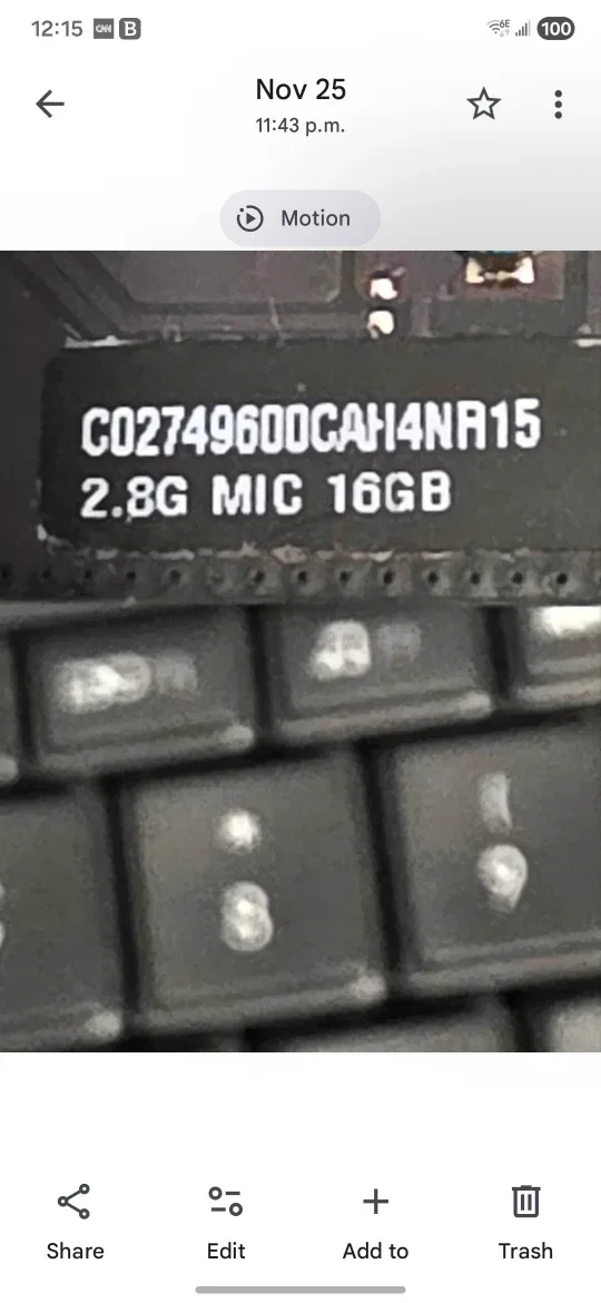 Mid 2015 2.8Ghz 15" a1398 MacBook pro logic board image indicator(3)