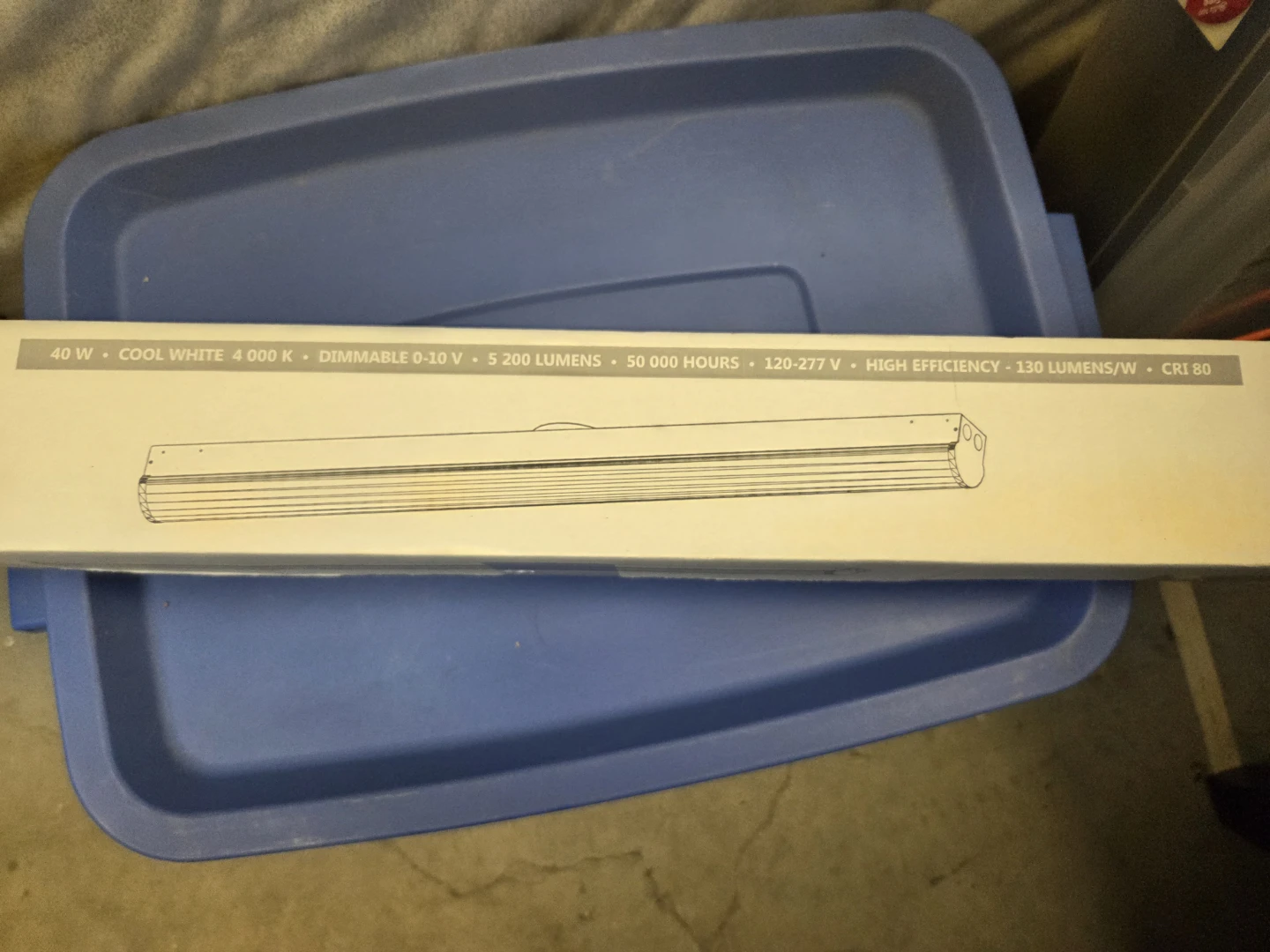 Standard LED Striplight 4 ft