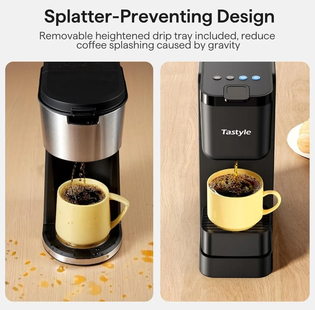 Tastyle Single Serve Coffee Maker - Like New! image indicator(6)