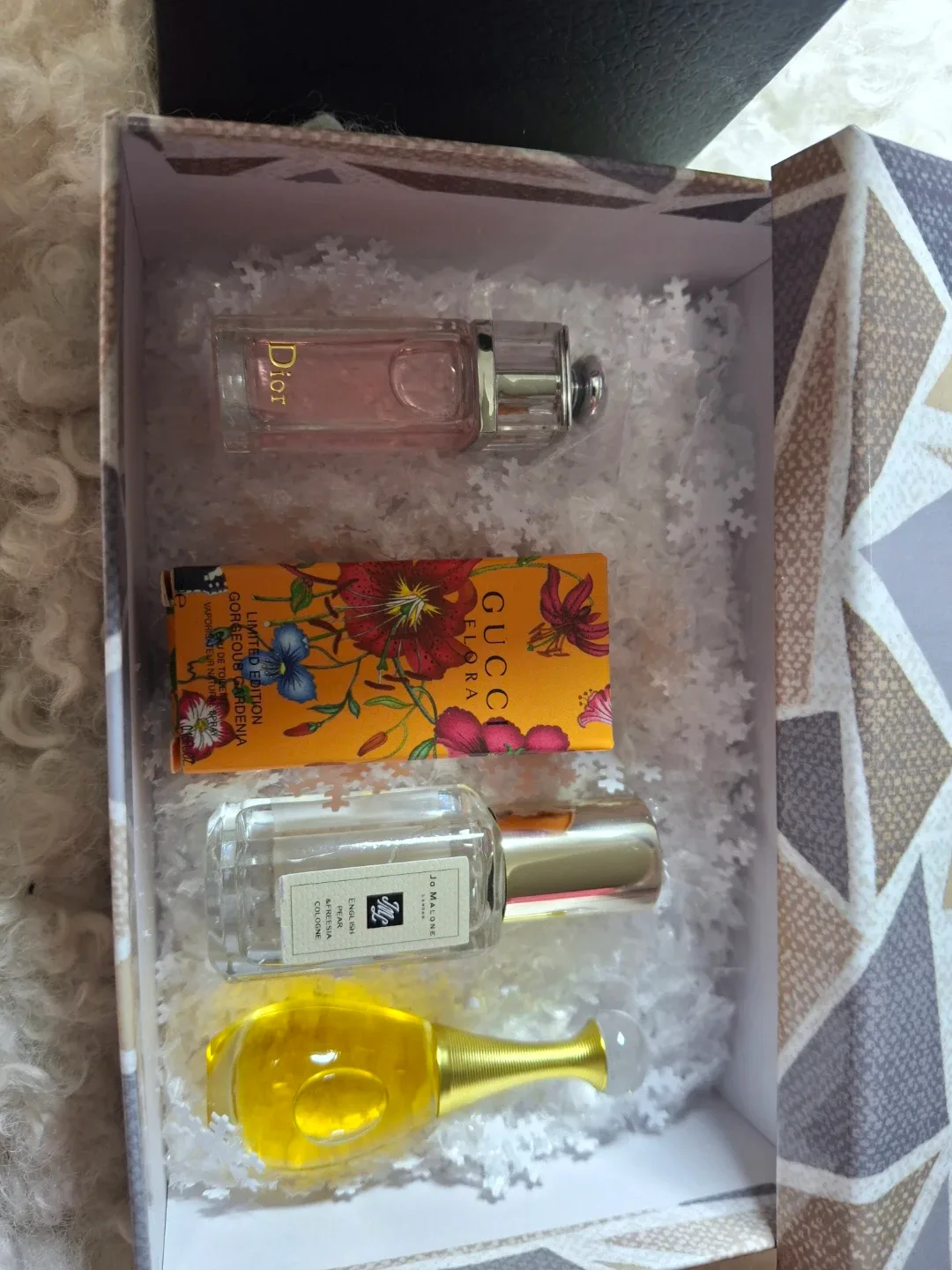 Chanel, Dior, Gucci Perfume Miniature Set image indicator(2)