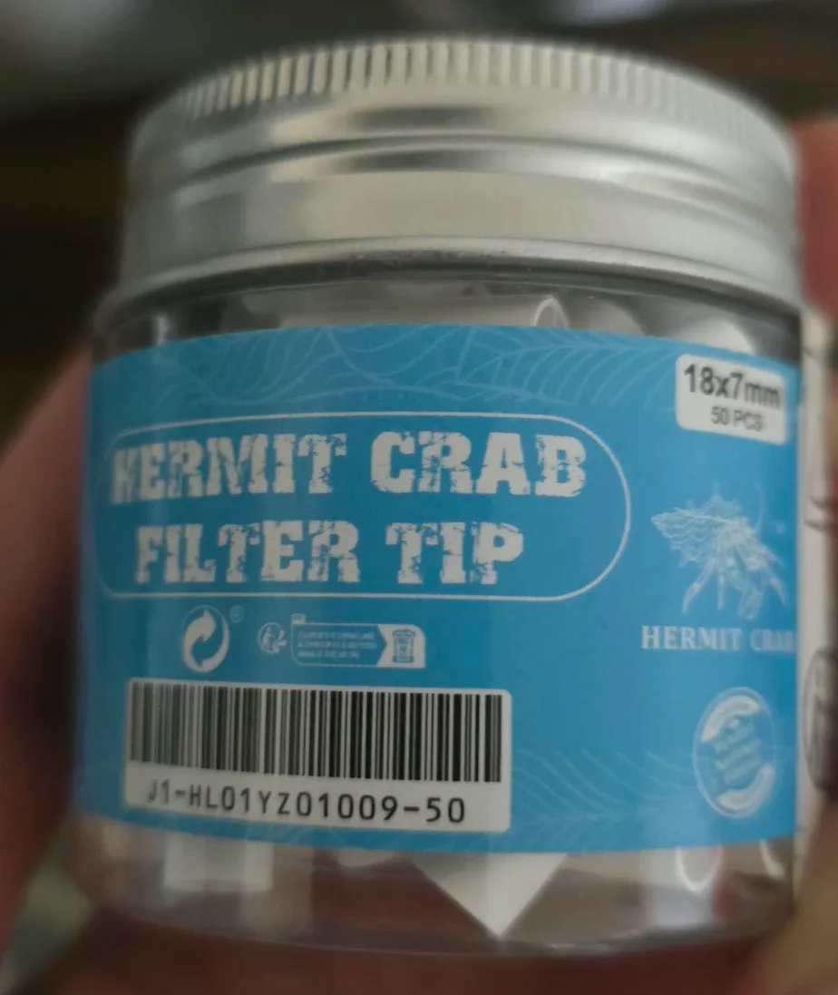 Hermit Crab Filter Tips 50pcs image indicator(2)