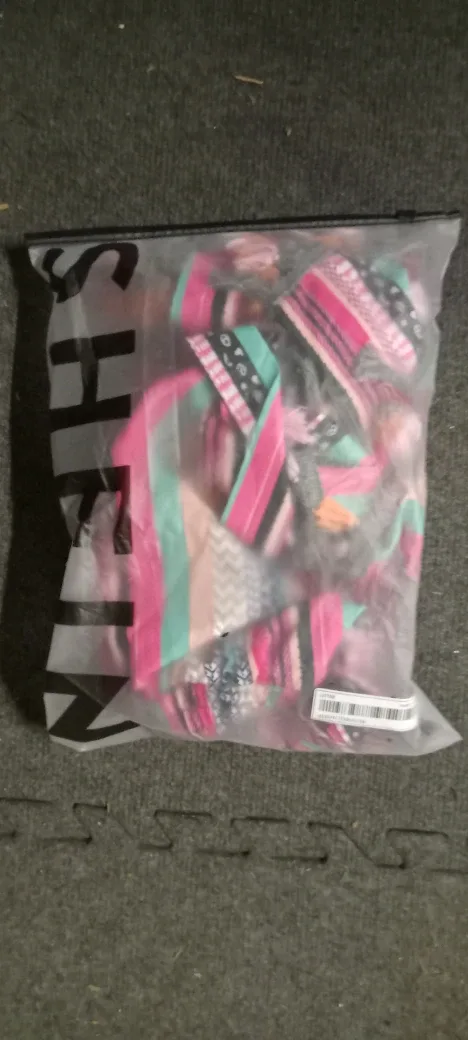 Shein Dress - Pink, Green, & White image indicator(2)