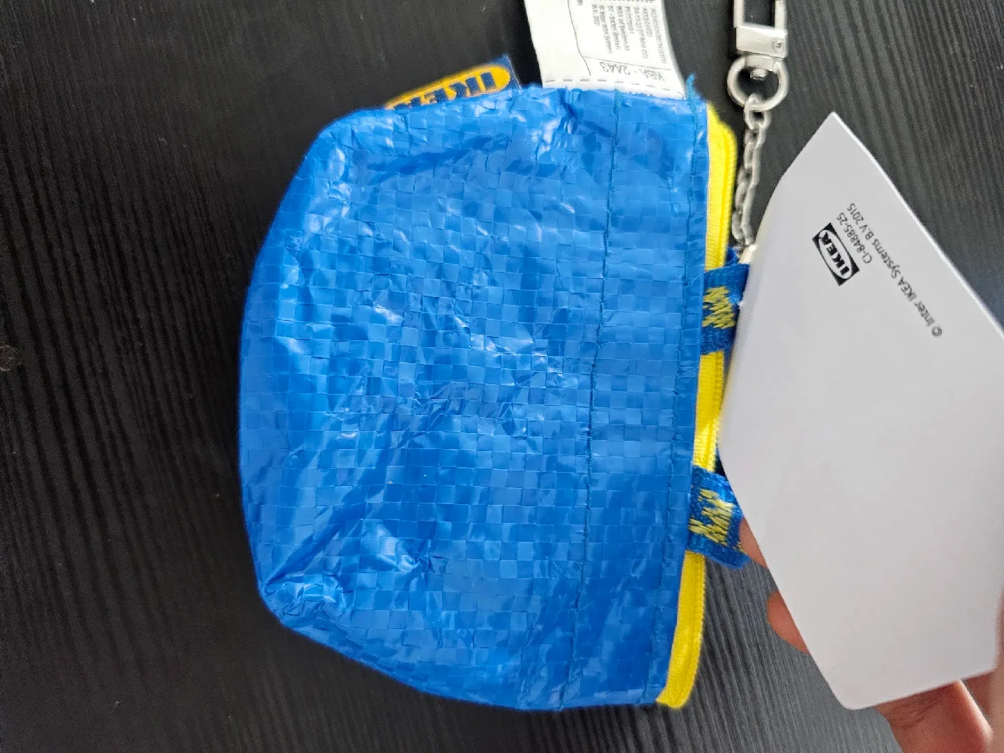 IKEA FRAKTA Blue Coin Purse image indicator(2)