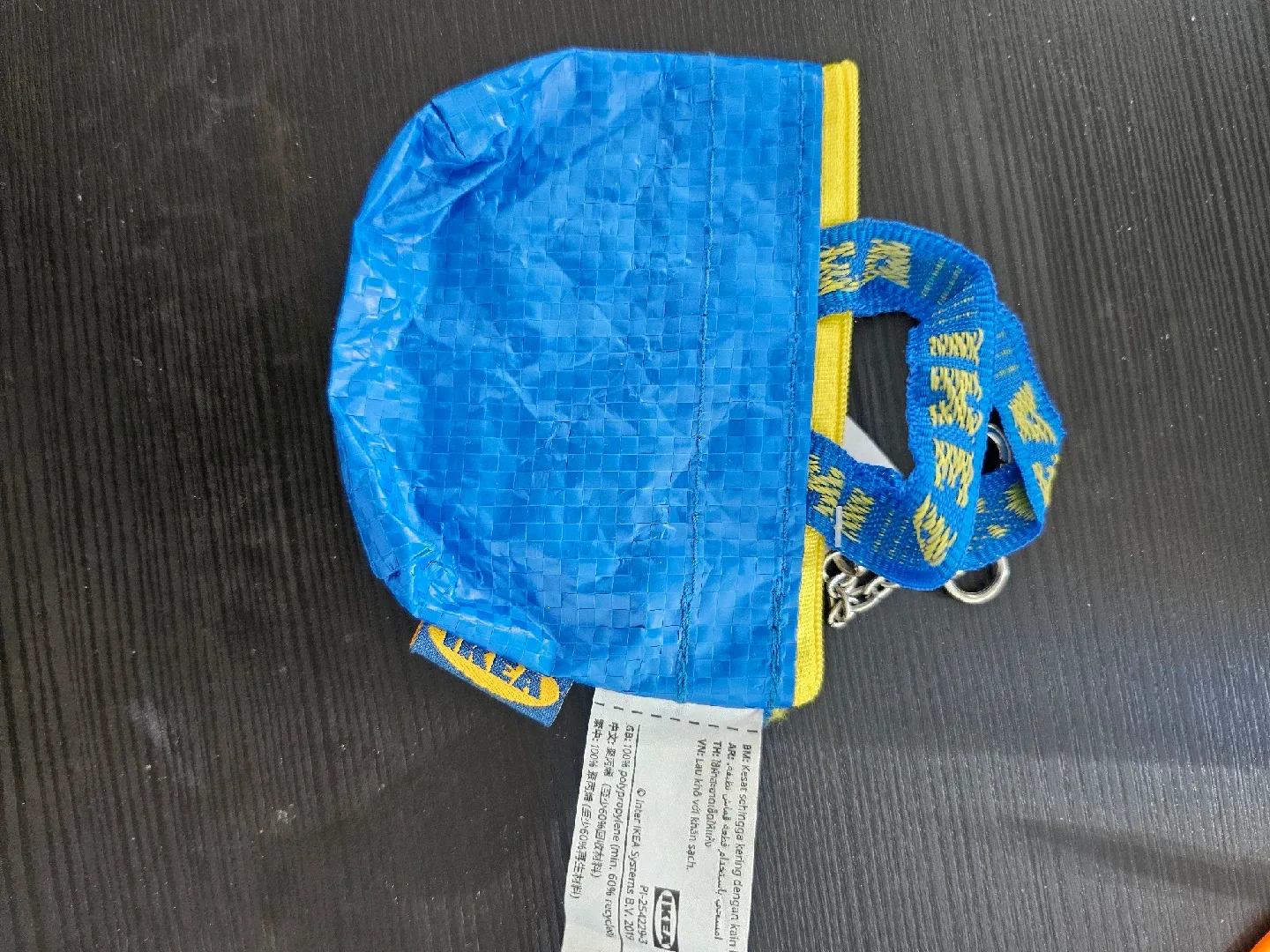 IKEA FRAKTA Blue Coin Purse image indicator(4)