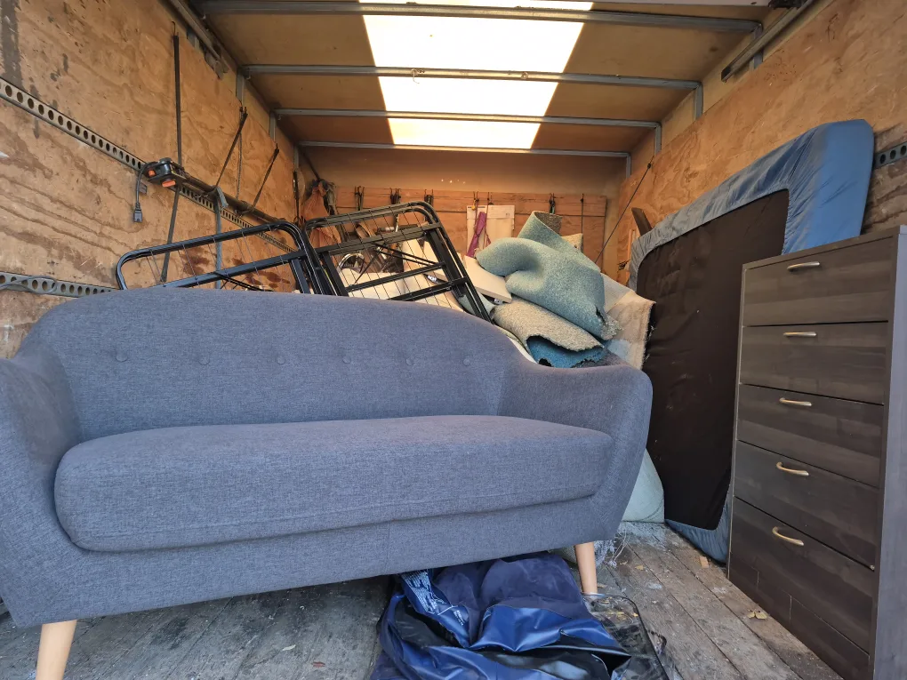 Grey Loveseat Sofa image indicator(2)