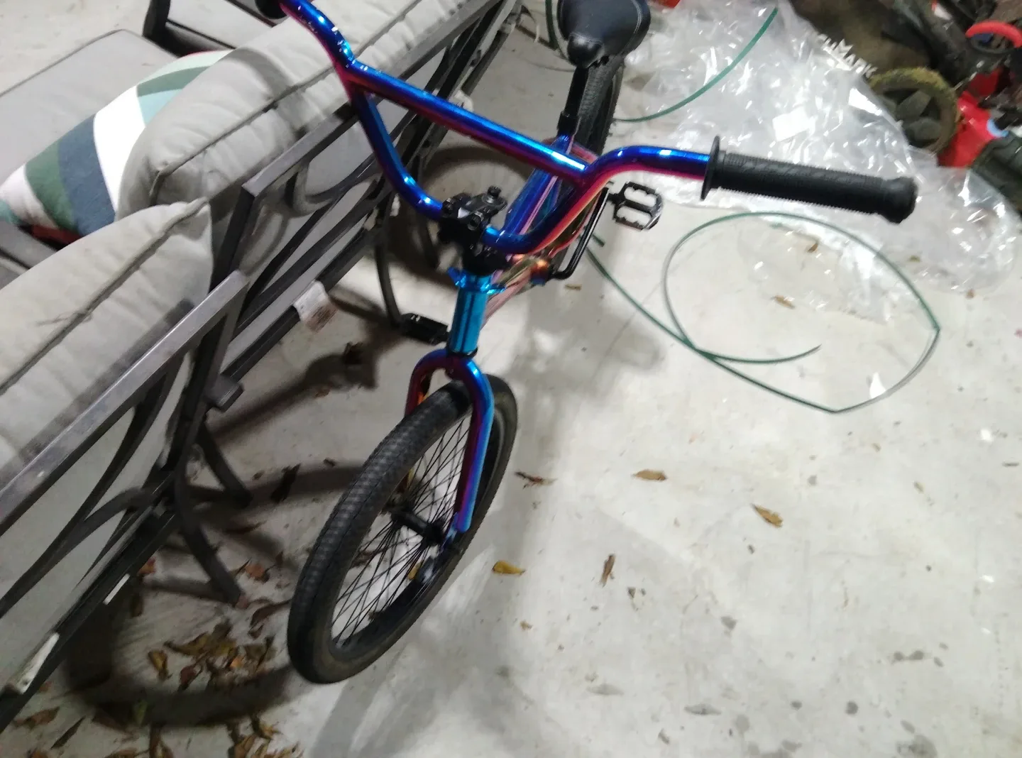 Rainbow finished BMX Bike image indicator(2)