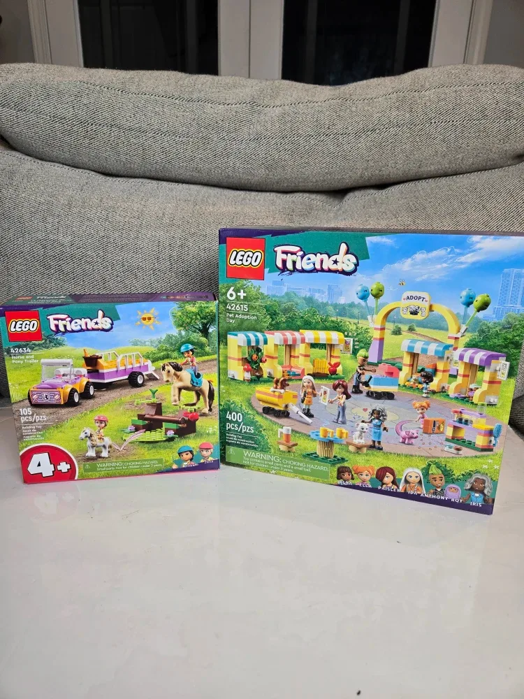 2 Brand new lego friends toy lot