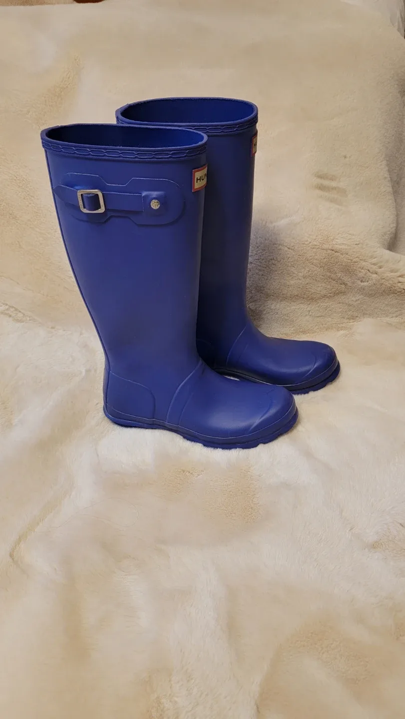 HUNTER  kids blue rain boots image indicator(2)