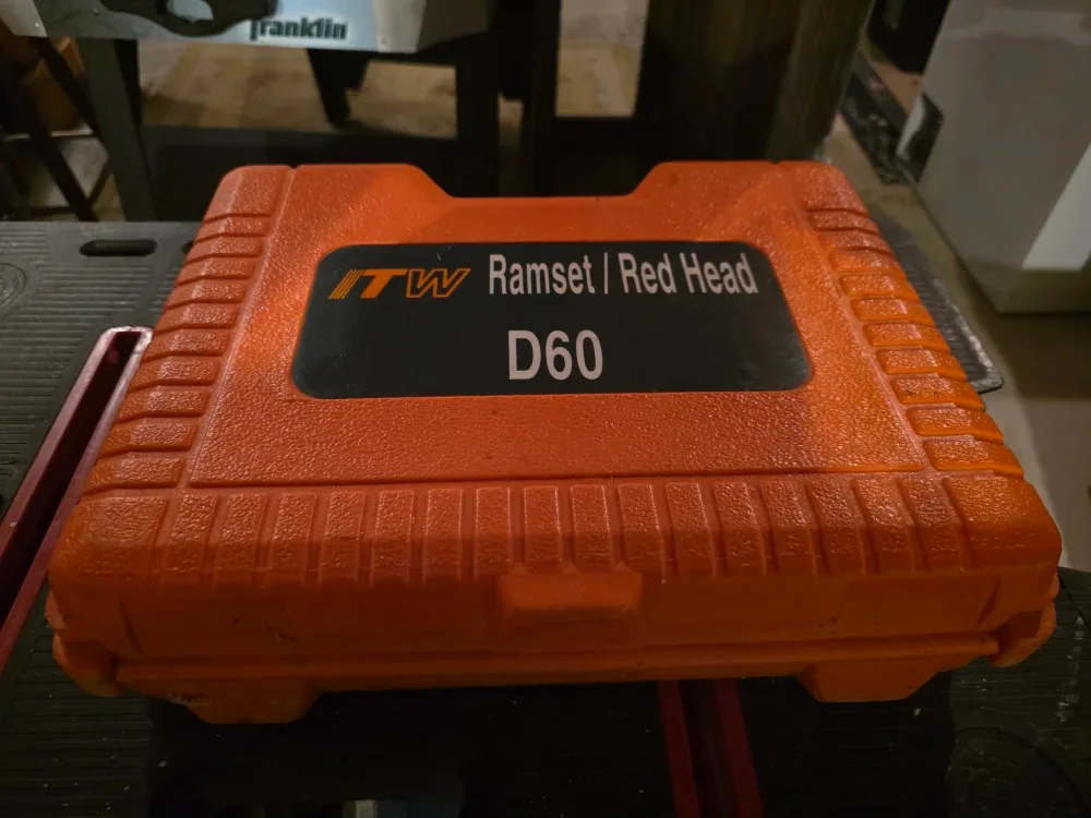 Ramset D60 Powder Actuated Tool w/ Case