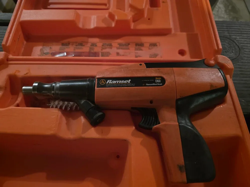 Ramset D60 Powder Actuated Tool w/ Case image indicator(2)