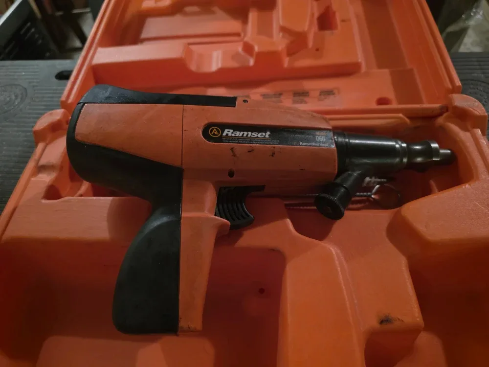 Ramset D60 Powder Actuated Tool w/ Case image indicator(3)
