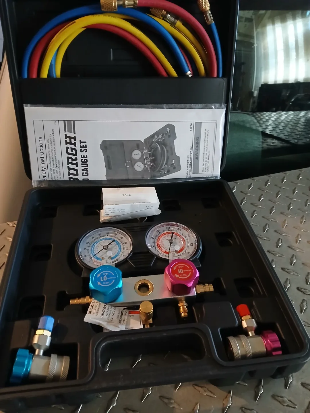 AC MANIFOLD GAUGES NEW thumbnail