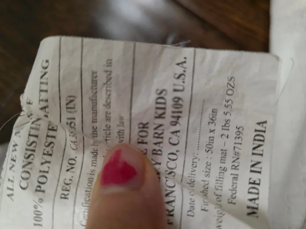 West Elm Pottery Barn Kids Quilt - 50x36 image indicator(4)