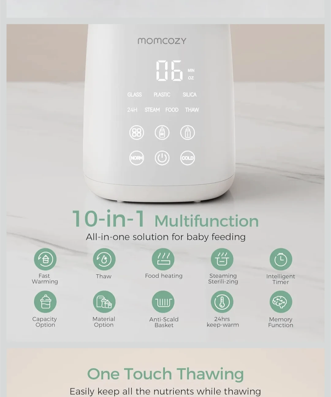 Momcozy I Am Classic Bottle Warmer - photo 3