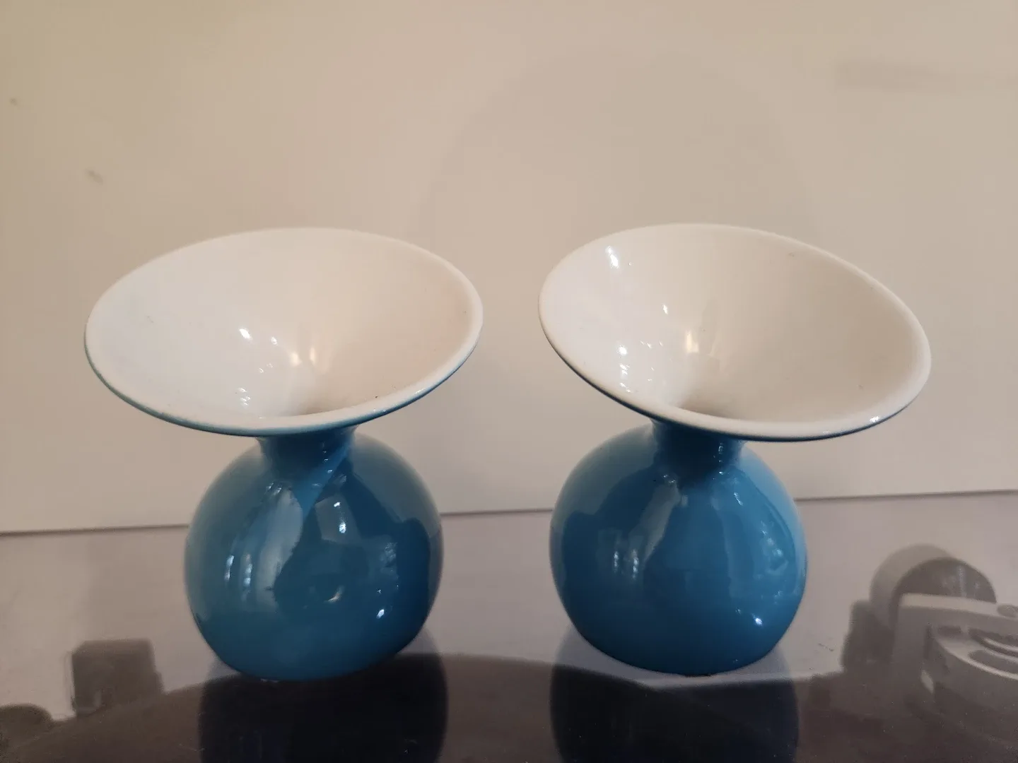 Pair of Blue Vases