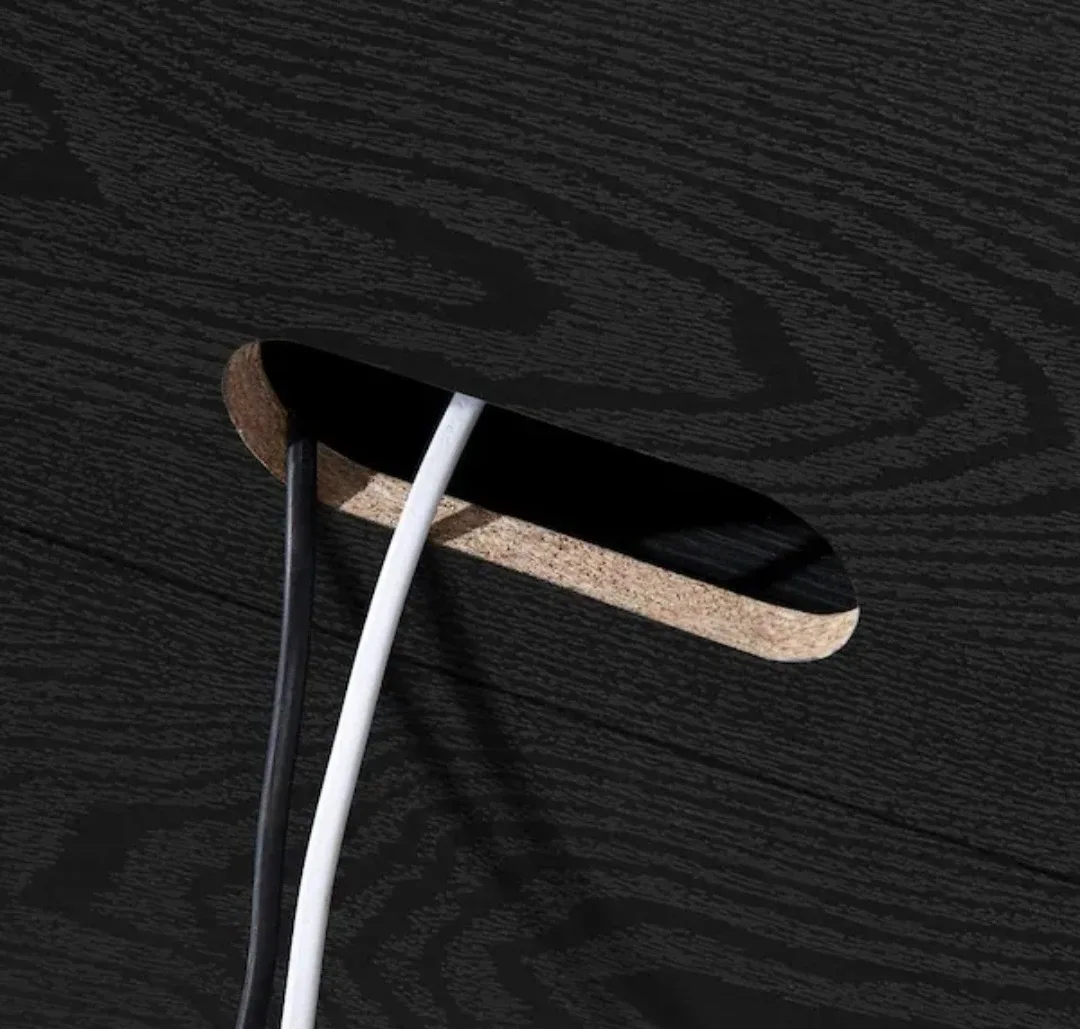 Black Media Console/TV Stand image indicator(7)