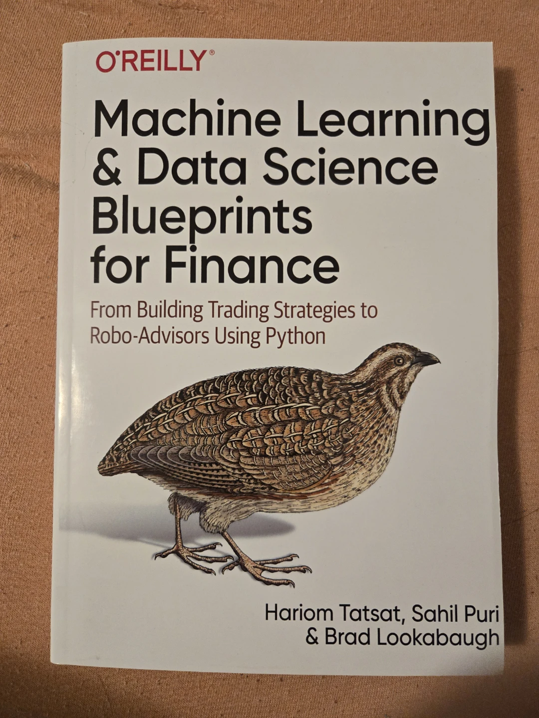Machine Learning & Data Science Blueprints for Finance Book