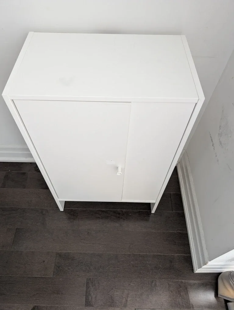 Ikea BAGGEBO Cabinet with door, white