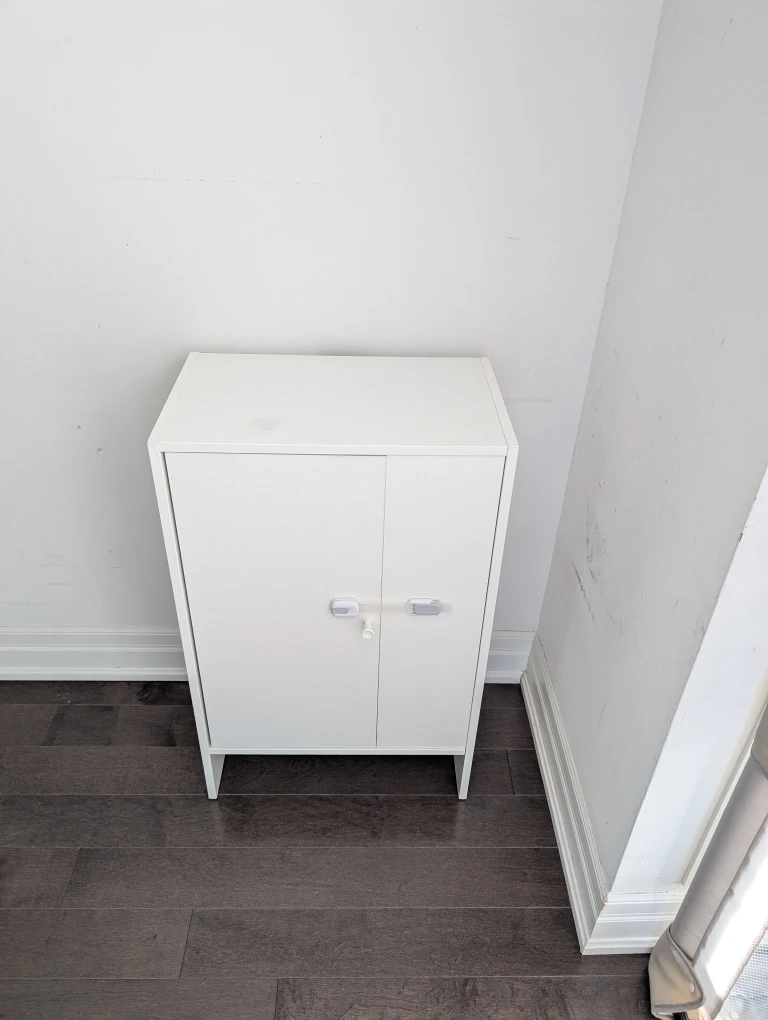 Ikea BAGGEBO Cabinet with door, white - photo 3