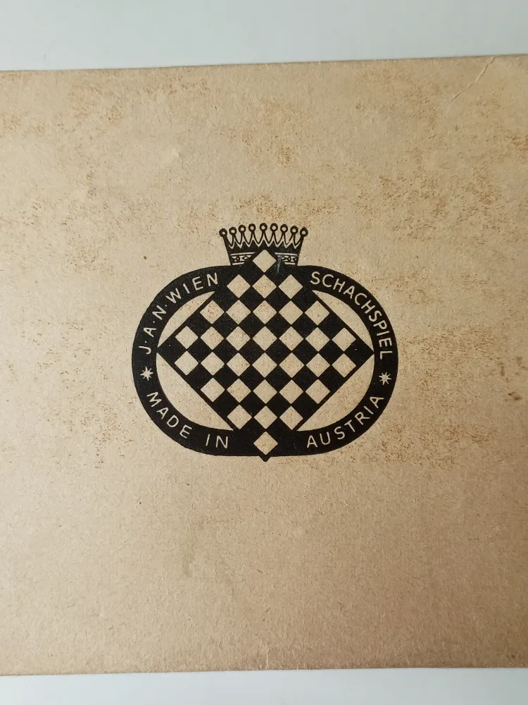 Vintage Set of Chess pieces image indicator(3)