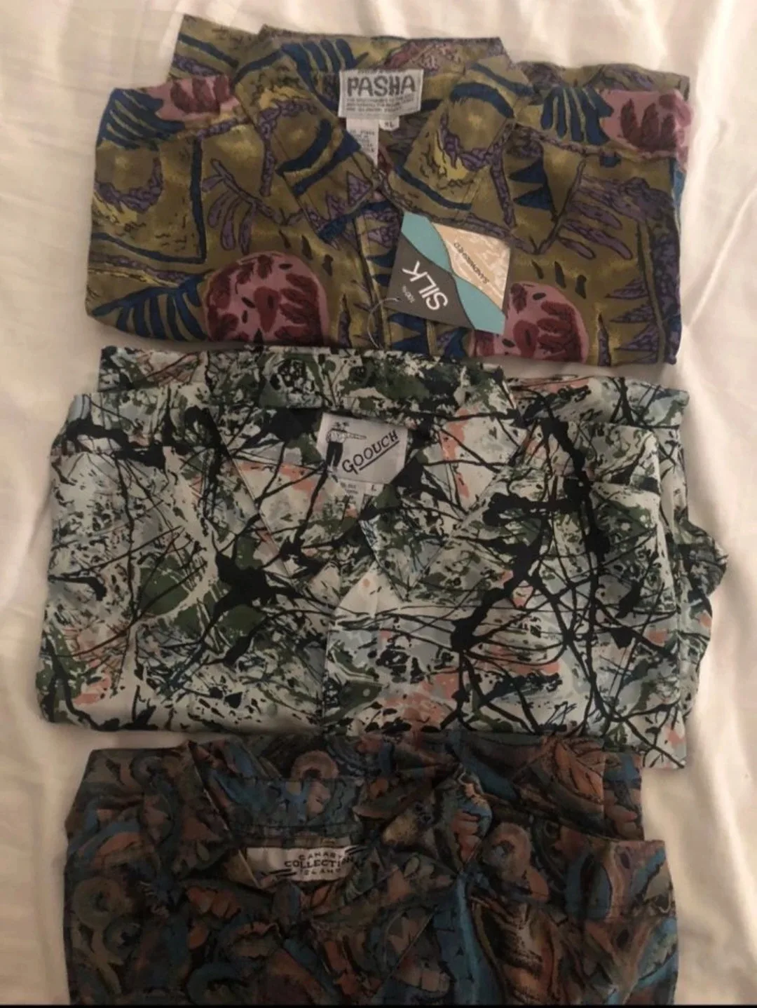 Pasha, Goouch, Canary Collection Shirts - Size XL