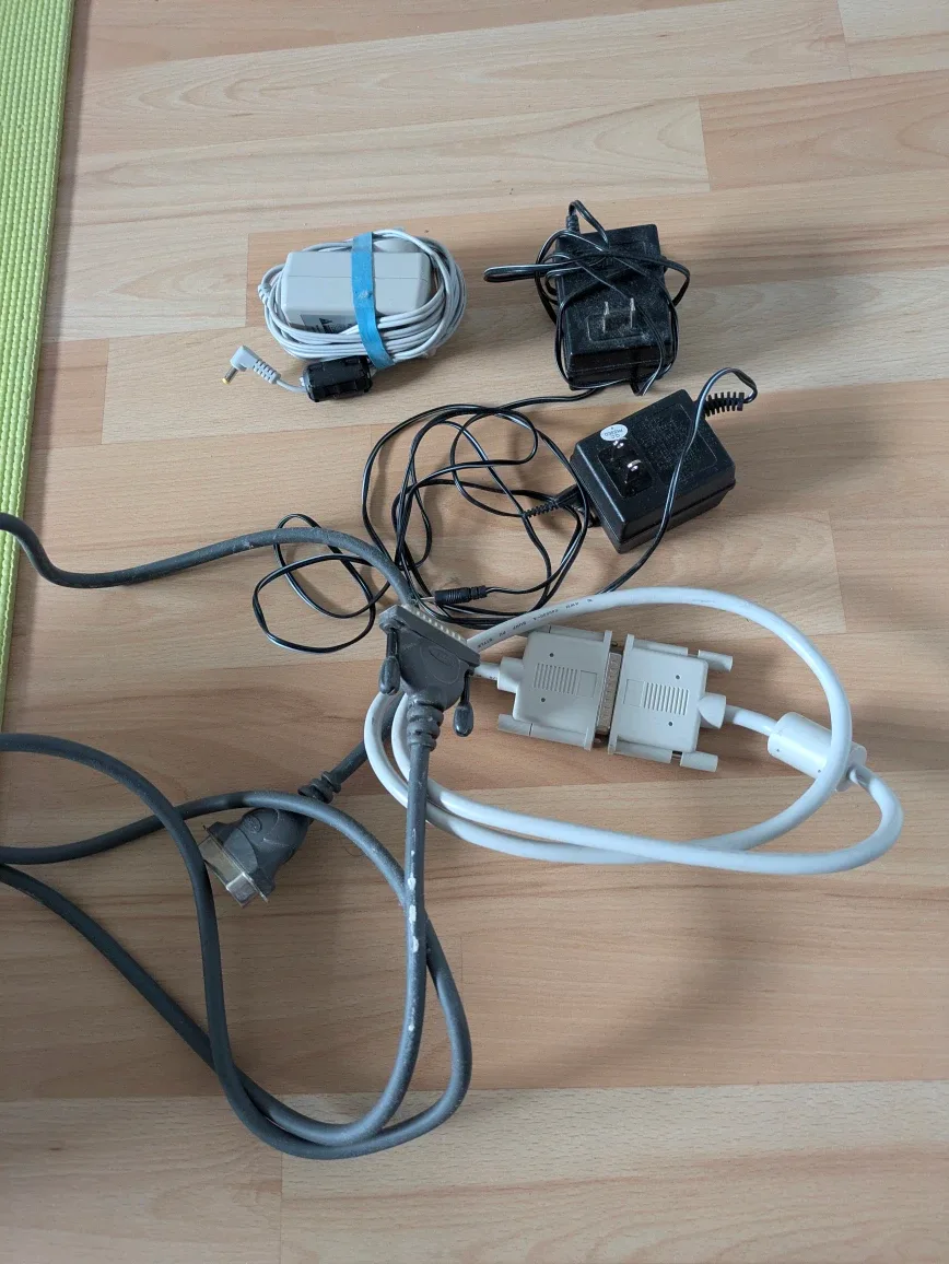 Various Cables and Power Adapters