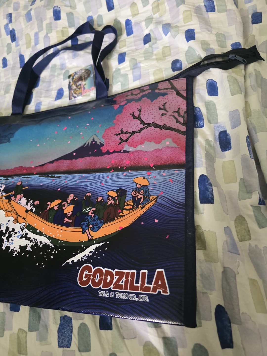 HUGEJapan SOLD OUT  Godzilla Reusable  Collectible Shopping Bag - photo 2
