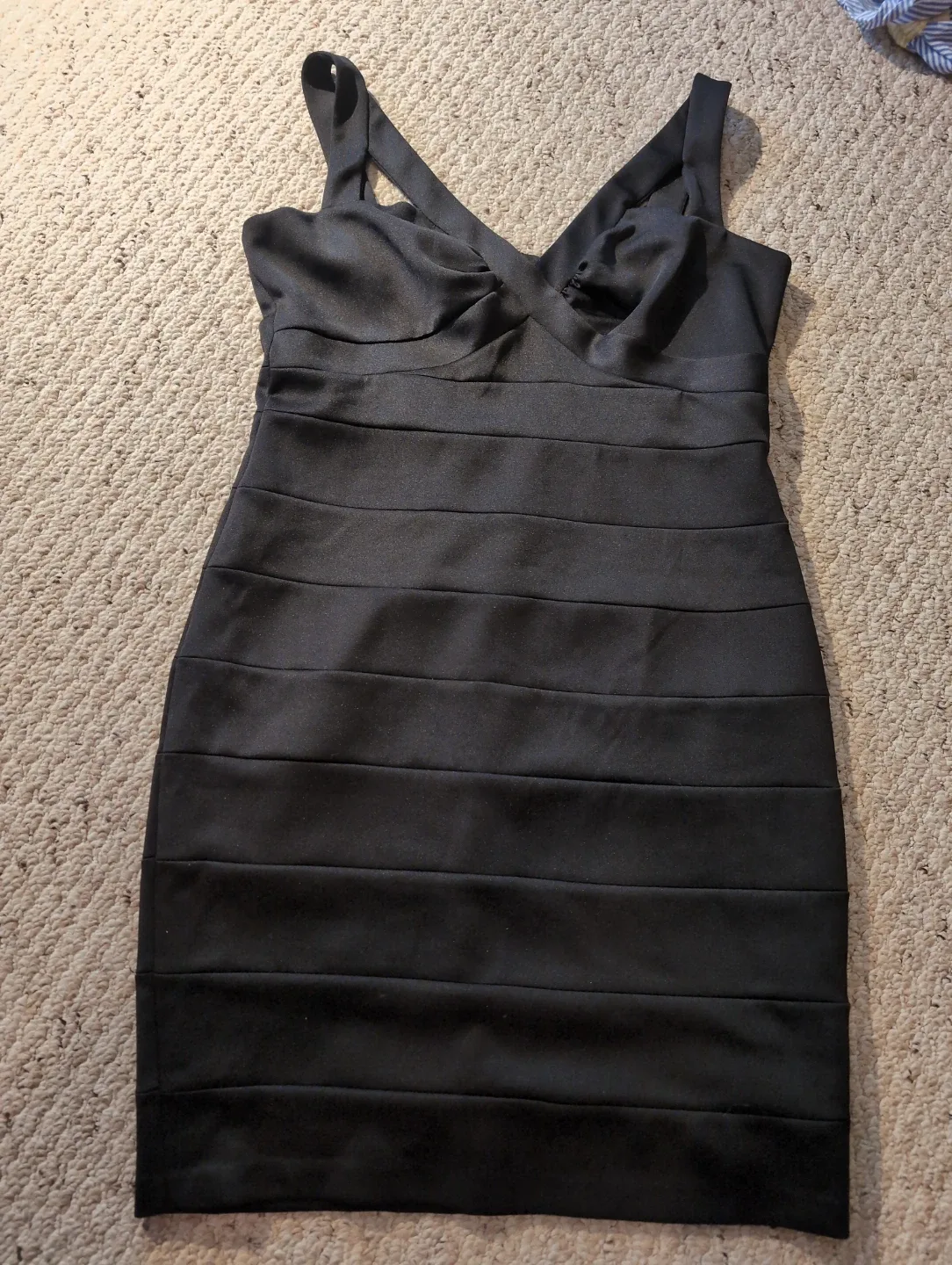 Laura Black Dress - Size 16