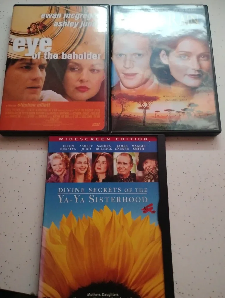 DVDs: Eye of the Beholder, I Dreamed of Africa, Divine Secrets
