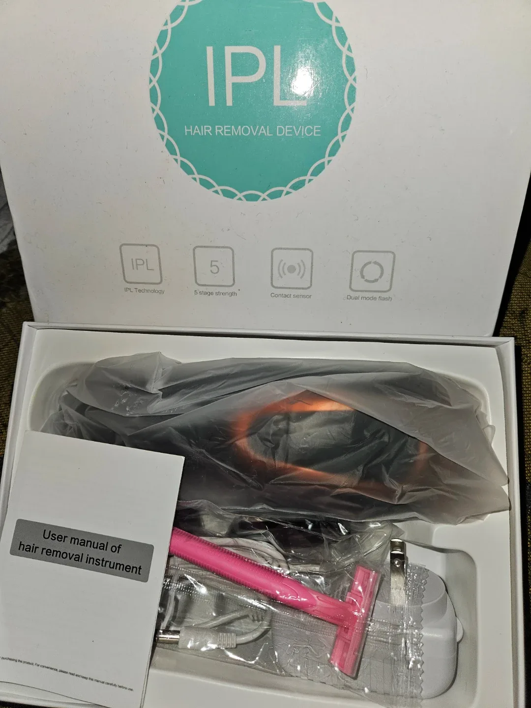 IPL Hair Removal Device - New in Box