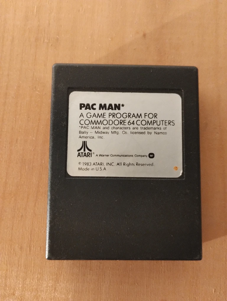 Atari Pac Man Game for Commodore 64
