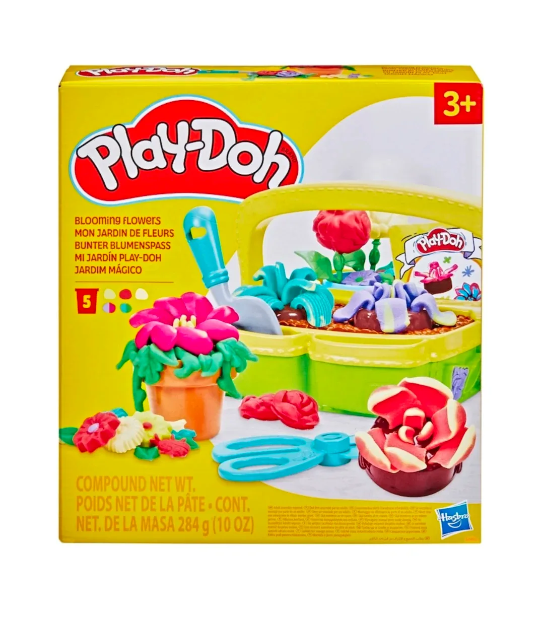 Play-Doh Blooming Flowers Playset (3+)