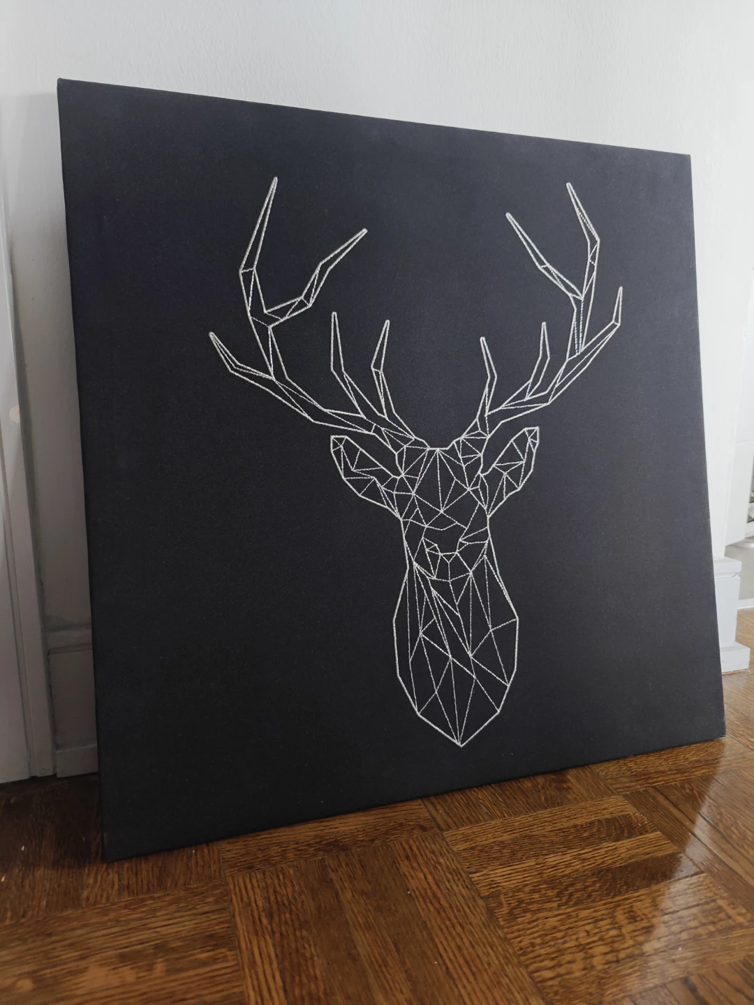 Geometric Deer Head Wall Art - photo 2