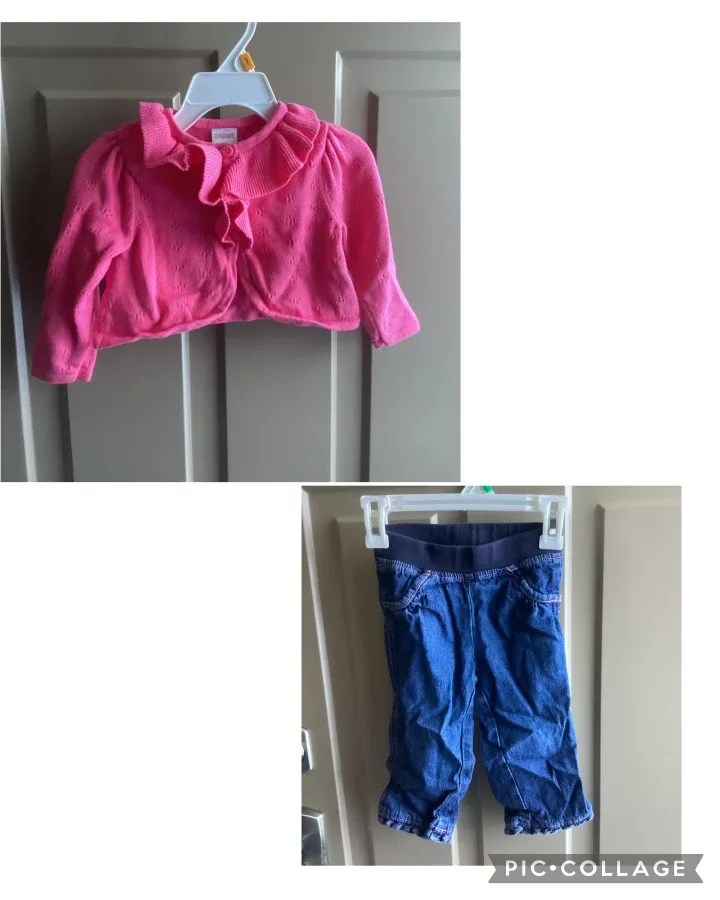 Girls sz 12 months outfits, $3 each image indicator(3)