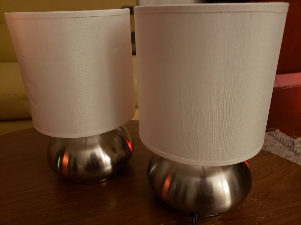 Pair of Small Light-up-touch Table Lamps - photo 3