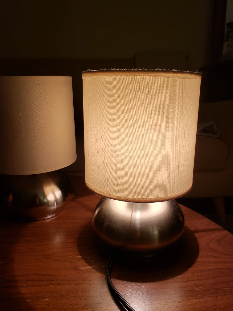 Pair of Small Light-up-touch Table Lamps - photo 2