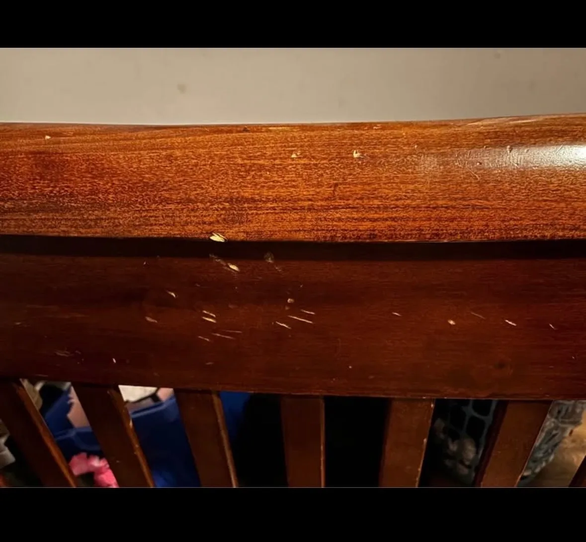 Dark Wood Bed Frame image indicator(4)