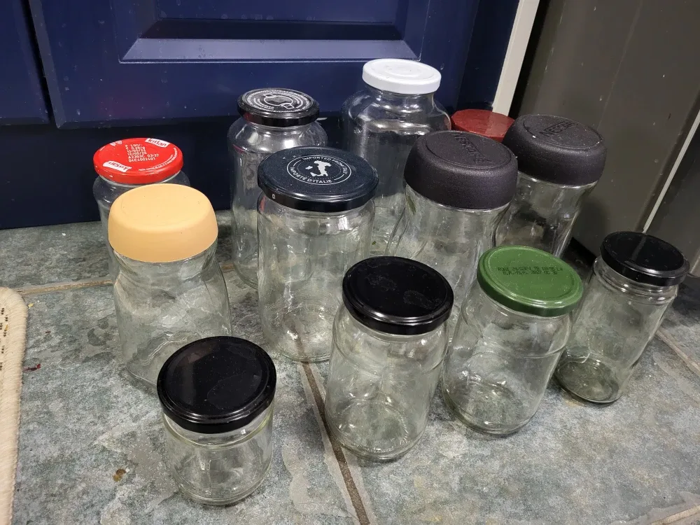 Mixed Glass Jars - Assorted Sizes image indicator(2)