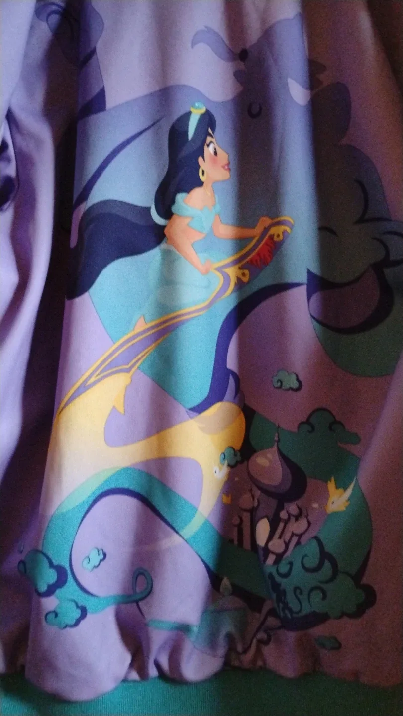 Disney Jasmine Sequin Bomber Jacket - Size 13 image indicator(2)