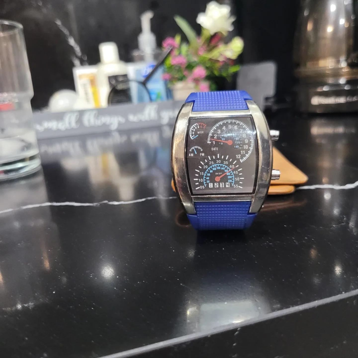 Assorted Rings, Necklaces, Watch, and Belt Buckle image indicator(5)