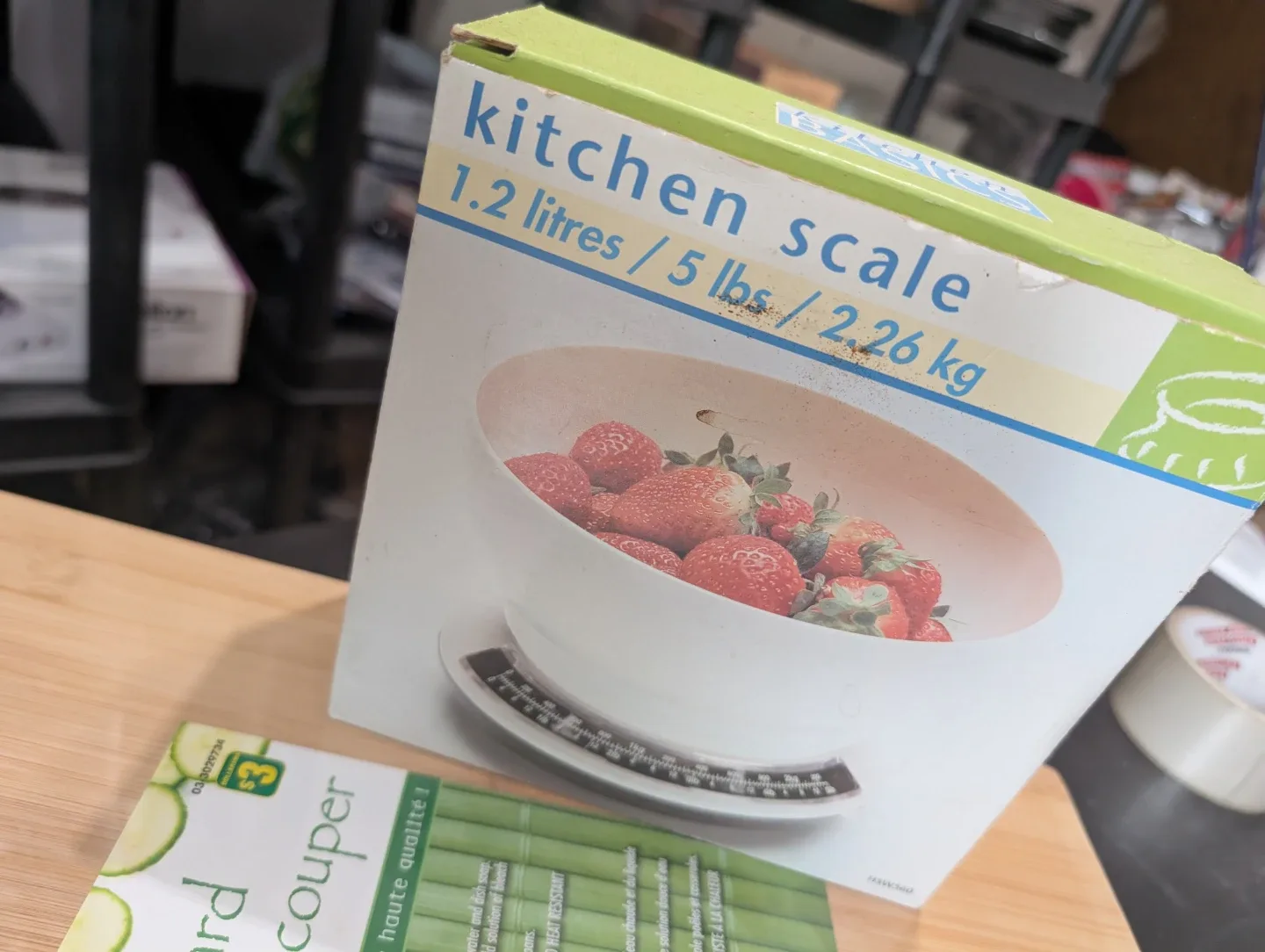 Bamboo Cutting Boards / Kitchen Scale NEW image indicator(3)