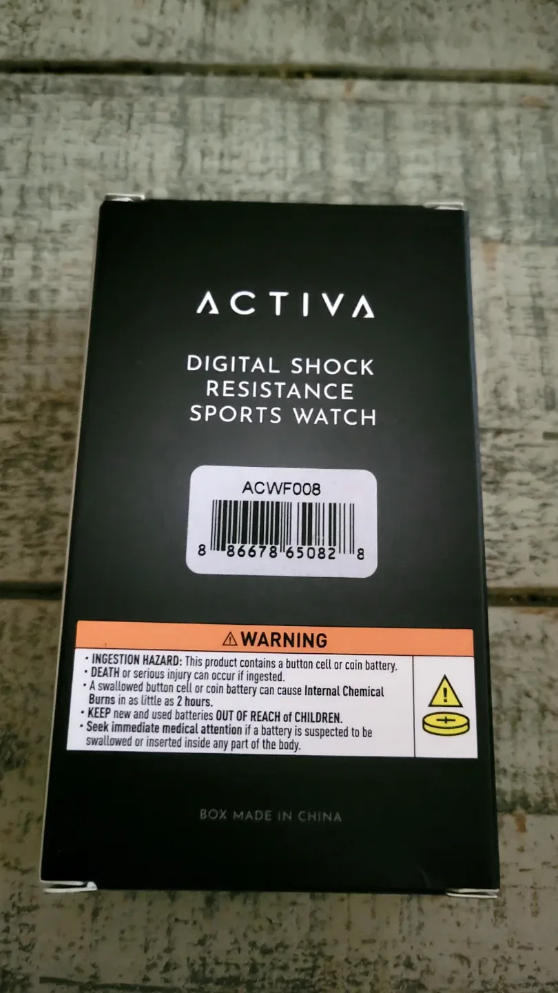 ACTIVA Digital Shock Resistance Sports Watch - New image indicator(4)