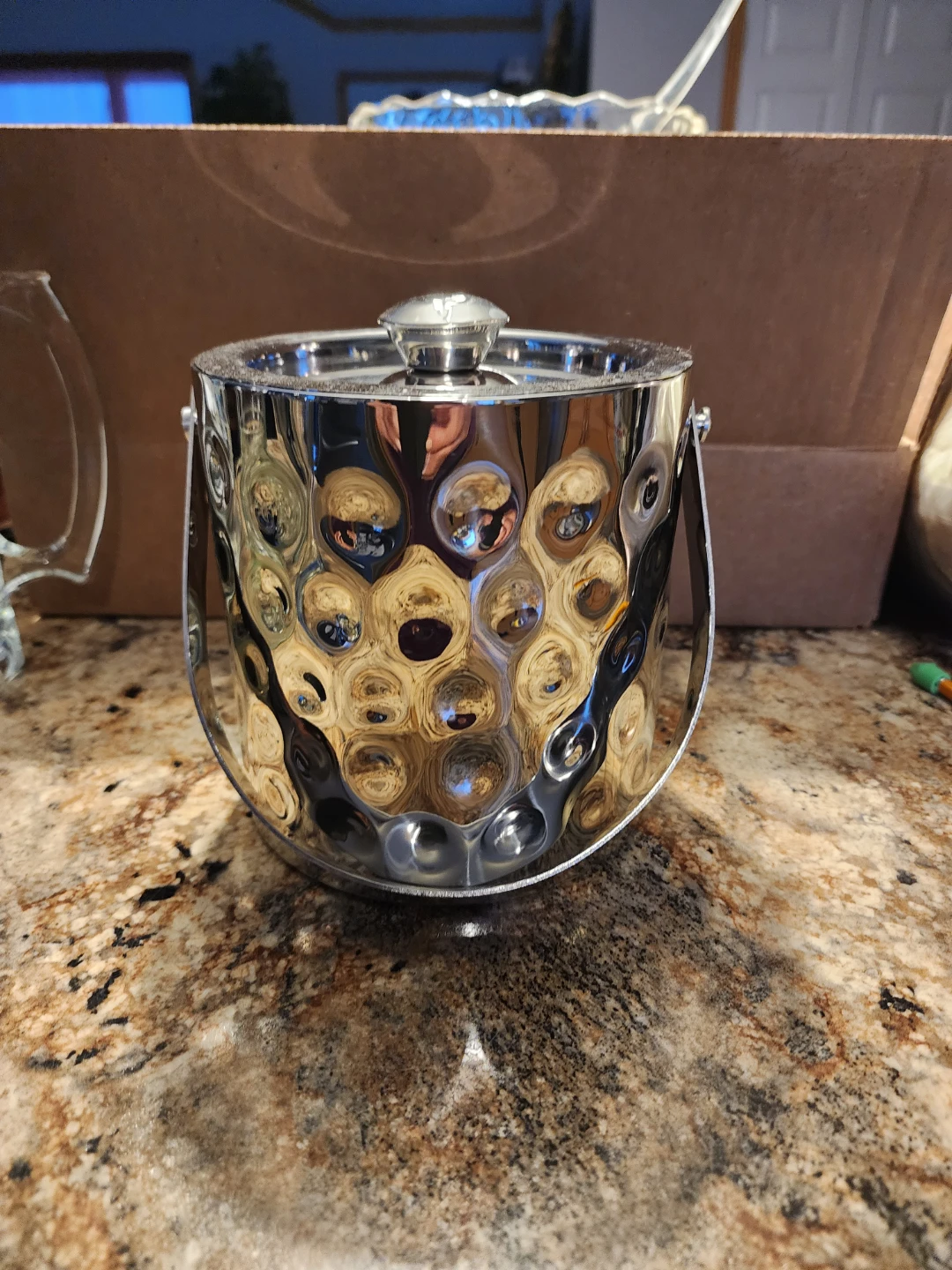 Vintage Silver Plated Ice Bucket