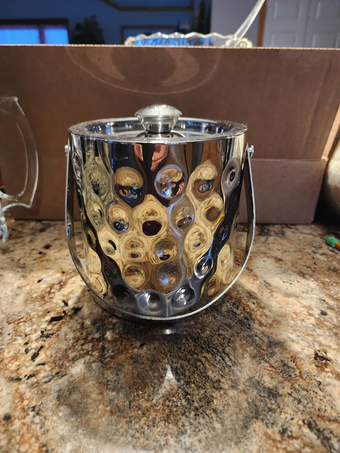 Vintage Silver Plated Ice Bucket