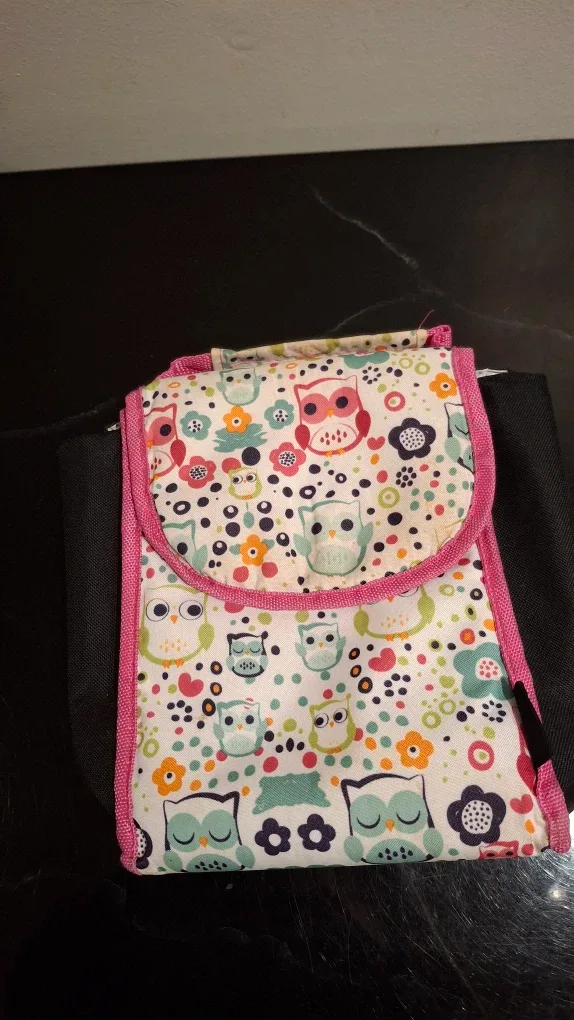 Owl Pattern Lunch Bag