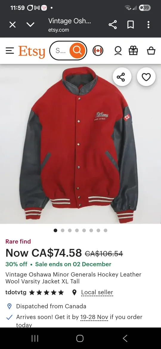 Roy's Enterprise Ontario Hockey Jacket - Size L/G image indicator(10)