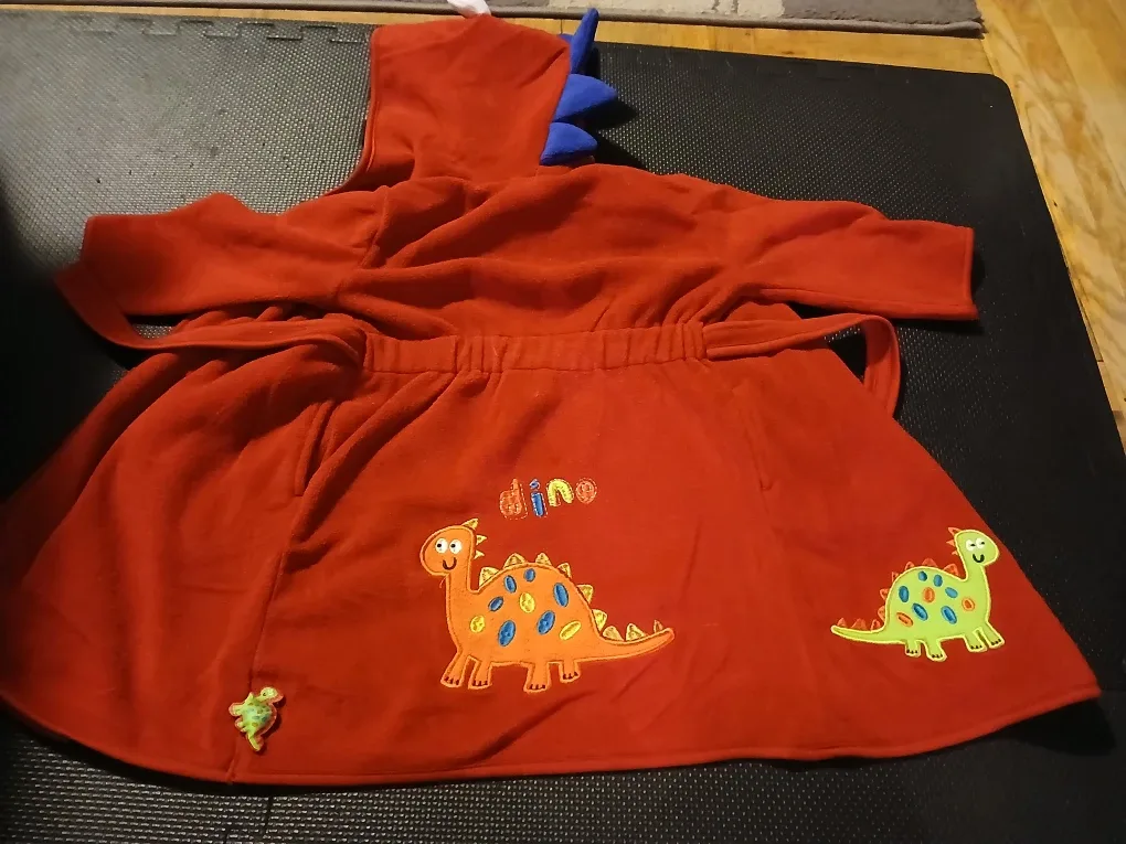 Toddler dinosaur robe image indicator(2)