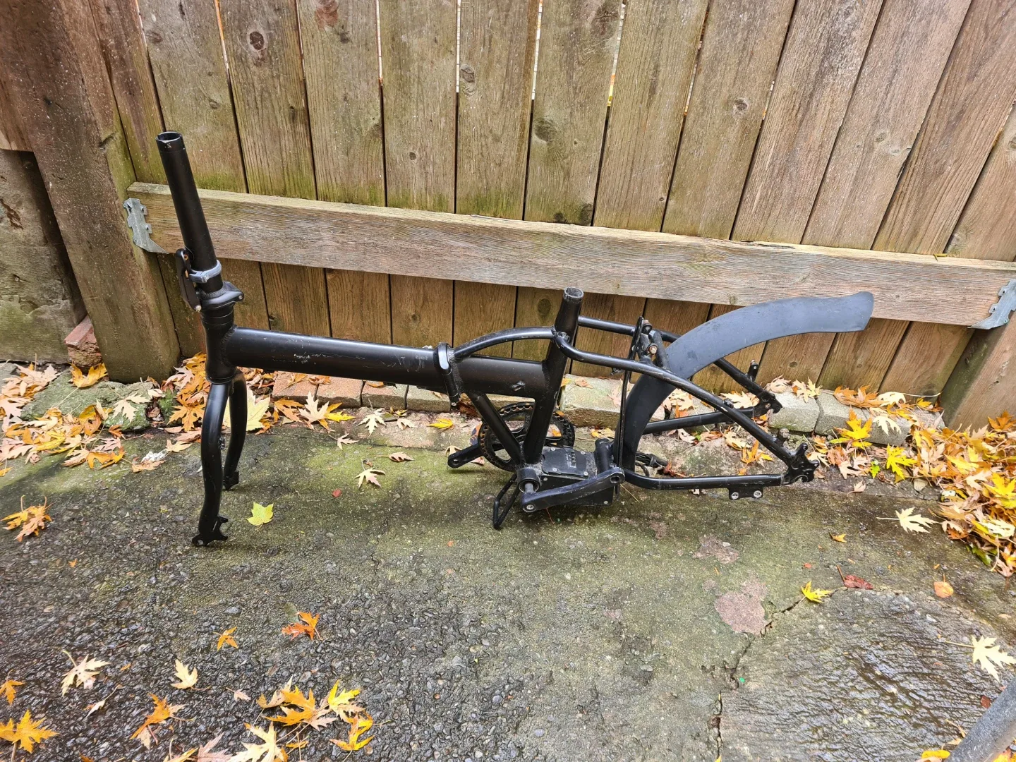 Bike Frame - Parts Missing